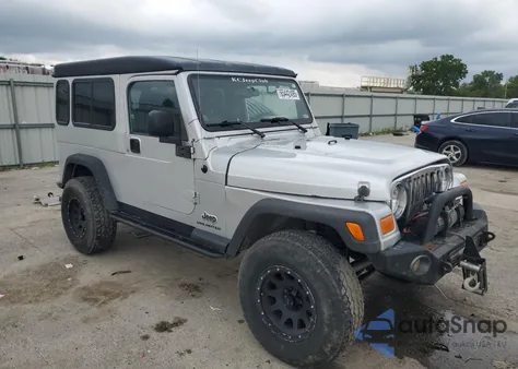 2005 Jeep Wrangler / Tj Unlimited z USA, uszkodzony, nr VIN 1J4FA44S45P315595